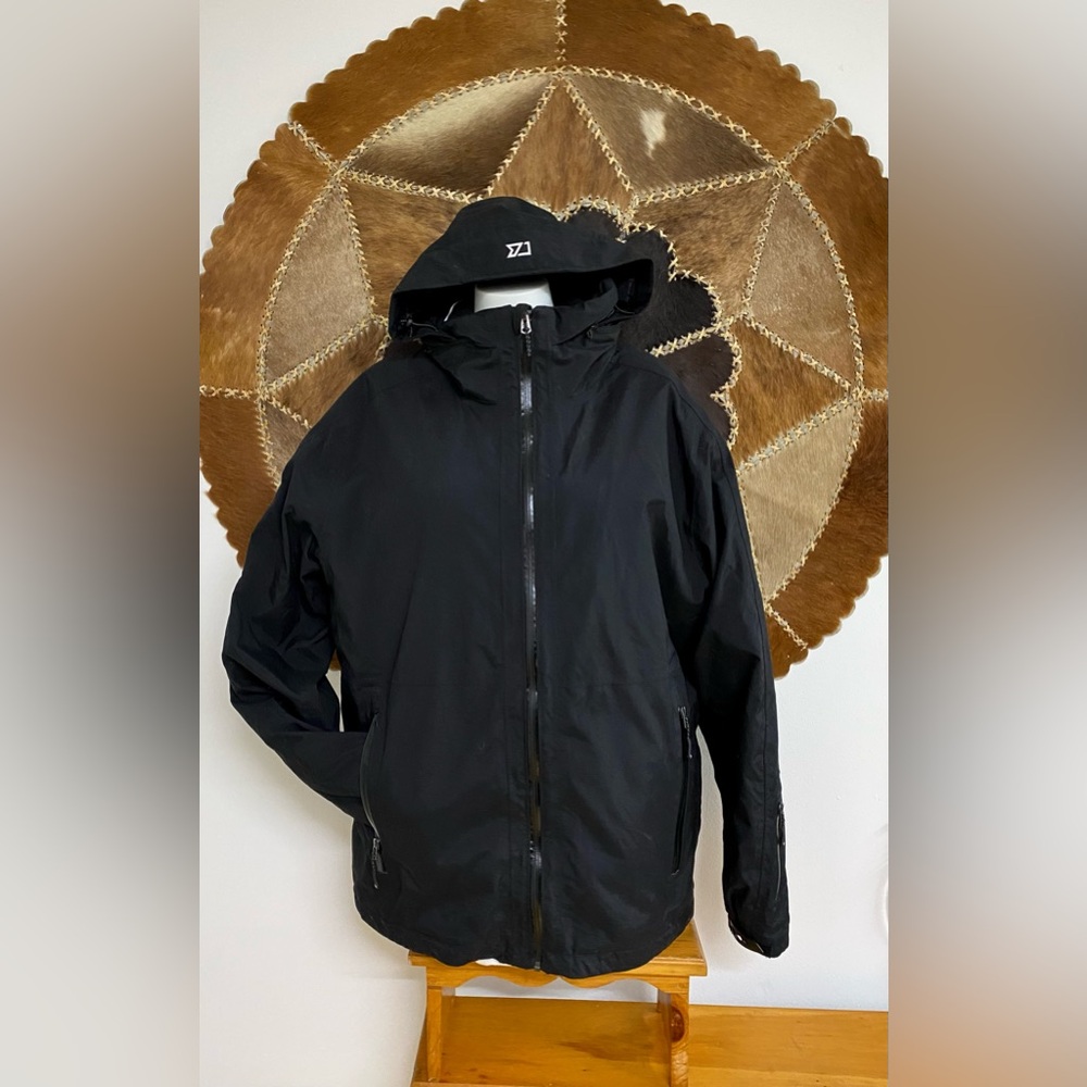 Men’s Black Winter Coat with Hood